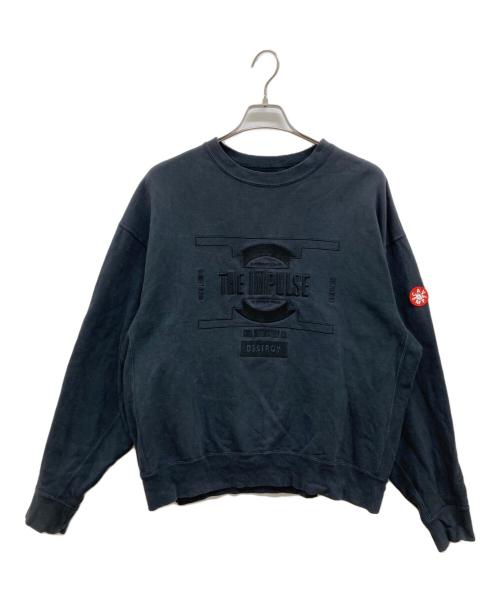 C.E cavempt（シーイー キャベンプト）C.E Cavempt (シーイー キャベンプト) フェードスウェット/刺繍スウェット グレー サイズ:Mの古着・服飾アイテム