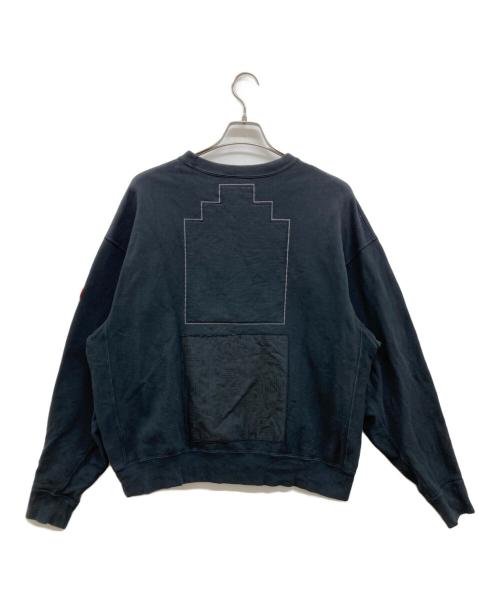 C.E cavempt（シーイー キャベンプト）C.E Cavempt (シーイー キャベンプト) フェードスウェット/刺繍スウェット グレー サイズ:Mの古着・服飾アイテム