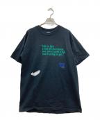 STANLEY DESANTISスタンリーデサンティス）の古着「90ｓ Forest Gump/プリントTシャツ」｜ブラック