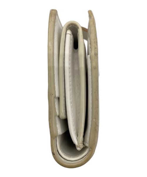 CELINE（セリーヌ）CELINE (セリーヌ) 2つ折り財布 スモールストラップ/F-9P-1261/二つ折り財布/財布 ベージュの古着・服飾アイテム