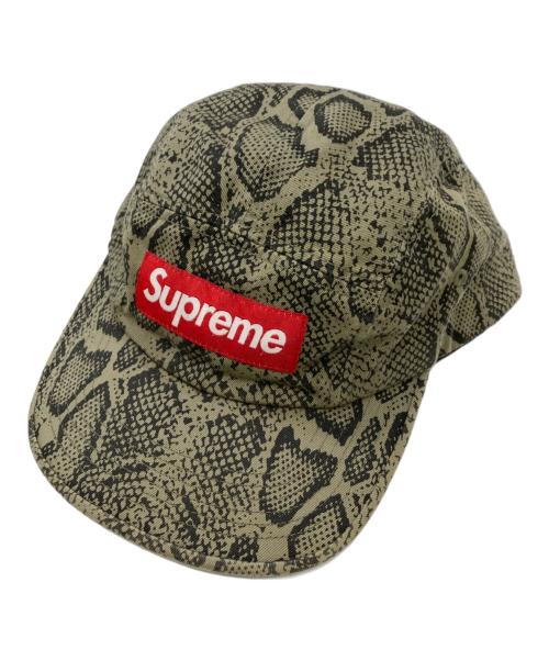 SUPREME（シュプリーム）Supreme (シュプリーム) washed chino twill camp cap/キャンプキャップ/ グリーンの古着・服飾アイテム