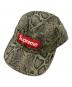 Supreme（シュプリーム）の古着「washed chino twill camp cap/キャンプキャップ/」｜グリーン