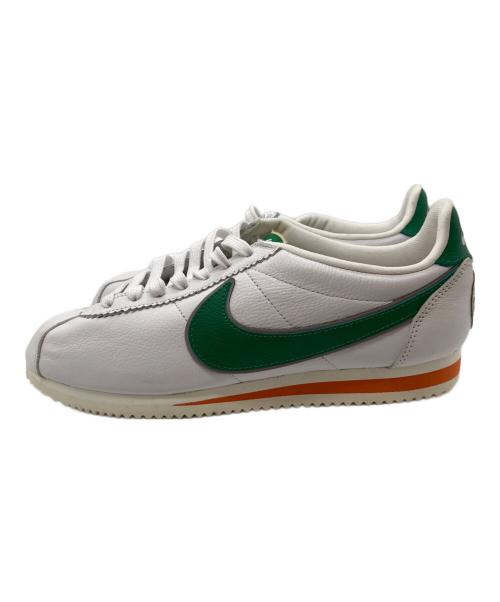 NIKE（ナイキ）NIKE (ナイキ) STRANGER THINGS (ストレンジャーシングス) Classic Cortez/クラシックコルテッツ/FZ5102-299/スニーカー ホワイト×グリーン サイズ:26.5cmの古着・服飾アイテム