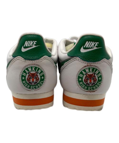 NIKE（ナイキ）NIKE (ナイキ) STRANGER THINGS (ストレンジャーシングス) Classic Cortez/クラシックコルテッツ/FZ5102-299/スニーカー ホワイト×グリーン サイズ:26.5cmの古着・服飾アイテム