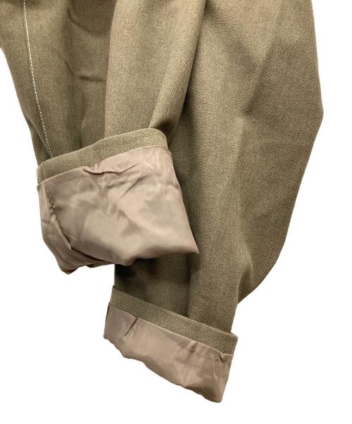 anuke（アンヌーク）anuke (アンヌーク) Heather Short Jacket/ヘザーショートジャケット ブラウン サイズ:38 未使用品の古着・服飾アイテム