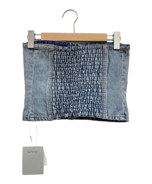 Sea Room lynn（シールームリン）Sea Room lynn (シールームリン) Denim miniビスチェ/デニムビスチェ/002011020 ブルー サイズ:FREEの古着・服飾アイテム