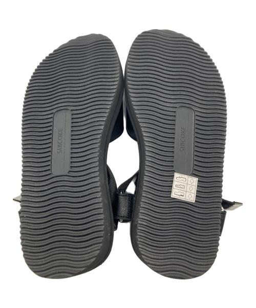 suicoke（スイコック）suicoke (スイコック) BEAUTY&YOUTH別注 タビサンダル/足袋サンダル ブラック サイズ:23の古着・服飾アイテム