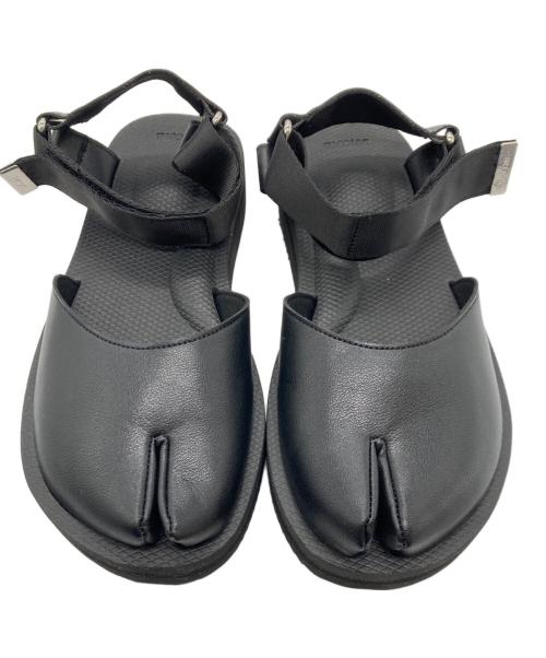 suicoke（スイコック）suicoke (スイコック) BEAUTY&YOUTH別注 タビサンダル/足袋サンダル ブラック サイズ:23の古着・服飾アイテム