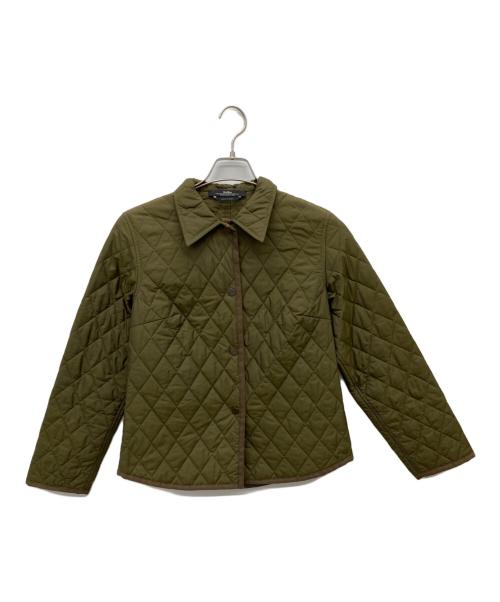 MaxMara（マックスマーラ）MaxMara (マックスマーラ) キルティングジャケット オリーブ サイズ:不明(タグ切れ有)の古着・服飾アイテム