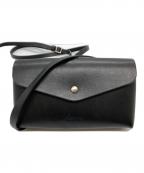 JIL SANDERジルサンダー）の古着「ショルダーバッグ」｜ブラック