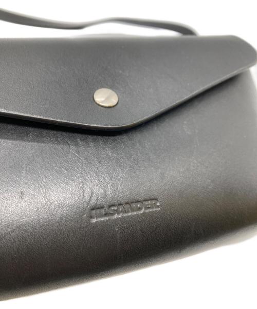 JIL SANDER（ジルサンダー）JIL SANDER (ジルサンダー) ショルダーバッグ ブラックの古着・服飾アイテム
