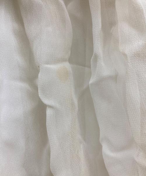 JUNYA WATANABE COMME des GARCONS（ジュンヤワタナベ コムデギャルソン）JUNYA WATANABE COMME des GARCONS ((ジュンヤワタナベ コムデギャルソン) プリーツ切替トレンチコート/JG-O005 ベージュ×ホワイト サイズ:XSの古着・服飾アイテム