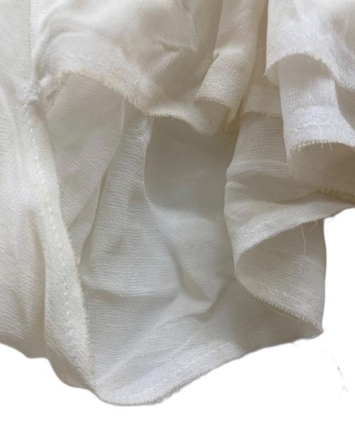 JUNYA WATANABE COMME des GARCONS（ジュンヤワタナベ コムデギャルソン）JUNYA WATANABE COMME des GARCONS ((ジュンヤワタナベ コムデギャルソン) プリーツ切替トレンチコート/JG-O005 ベージュ×ホワイト サイズ:XSの古着・服飾アイテム