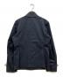 BURBERRY BLACK LABEL (バーバリーブラックレーベル) メタルボタンストレッチジャケット/BMP98-618-29 ネイビー サイズ:Ⅿ：9000円