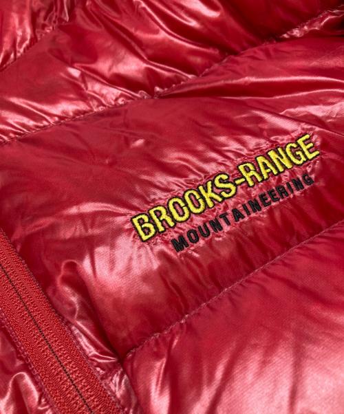 BROOKS-RANGE（ブルックスレンジ）BROOKS-RANGE (ブルックスレンジ) Alpini Mountain Anorak Hoody/アノラックダウンパーカー レッド サイズ:Lの古着・服飾アイテム