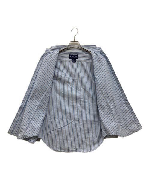RALPH LAUREN（ラルフローレン）RALPH LAUREN (ラルフローレン) ストライプシャツ/ヴィンテージシャツ ブルー サイズ:8の古着・服飾アイテム