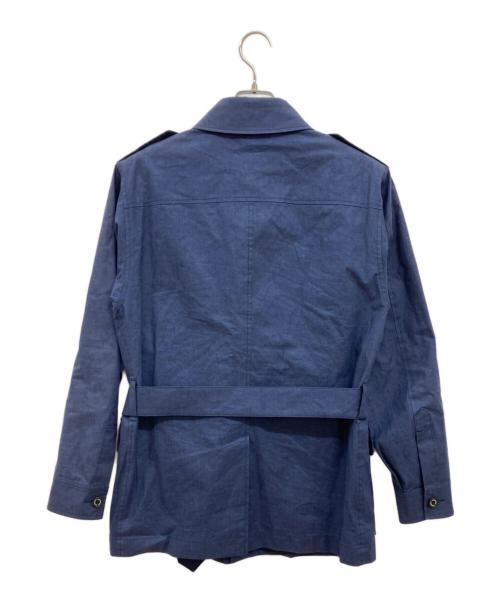 MACKINTOSH PHILOSOPHY（マッキントッシュ フィロソフィー）MACKINTOSH PHILOSOPHY (マッキントッシュ フィロソフィー) IRISH LINENフィールドコート/アイリッシュリネン ネイビー サイズ:38の古着・服飾アイテム