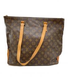 LOUIS VUITTON（ルイ ヴィトン）の古着「カバメゾ ショルダートートバッグ」｜ブラウン