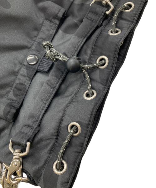 PORTER（ポーター）PORTER (ポーター) BALLOONSAC(S)/ウッドランドカモ/WOODLAND CAMO ver./巾着バッグ/ショルダーバッグ ウッドランドブラックの古着・服飾アイテム