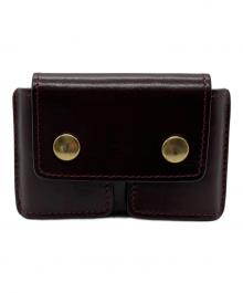 ITAGAKI（イタガキ）の古着「鞍シリーズ/ベルト通し付きコンパクト札入れ」｜ブラウン