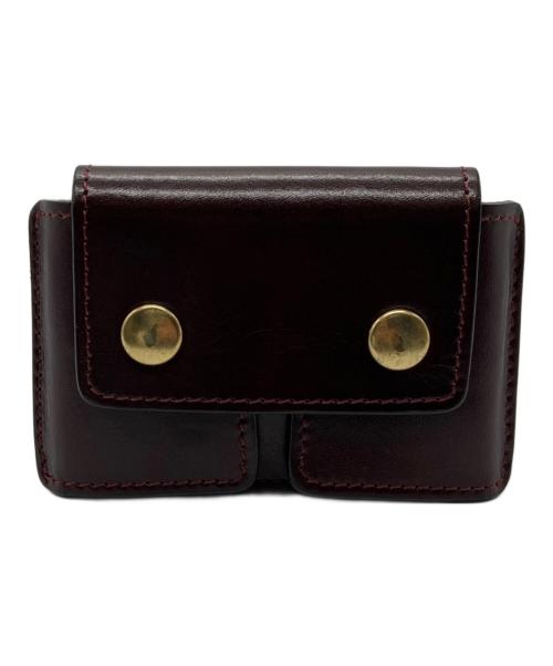 ITAGAKI（イタガキ）ITAGAKI (イタガキ) 鞍シリーズ/ベルト通し付きコンパクト札入れ ブラウンの古着・服飾アイテム