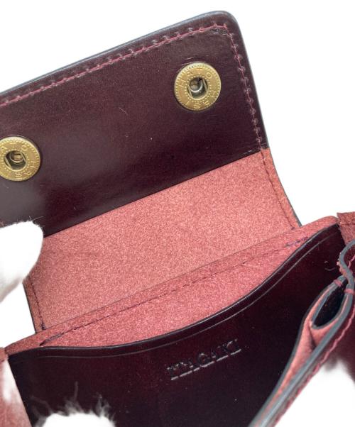 ITAGAKI（イタガキ）ITAGAKI (イタガキ) 鞍シリーズ/ベルト通し付きコンパクト札入れ ブラウンの古着・服飾アイテム