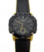 CASIOカシオ）の古着「G-SHOCK/Gショック/GA-2000/20気圧防水」｜ブラック×イエロー