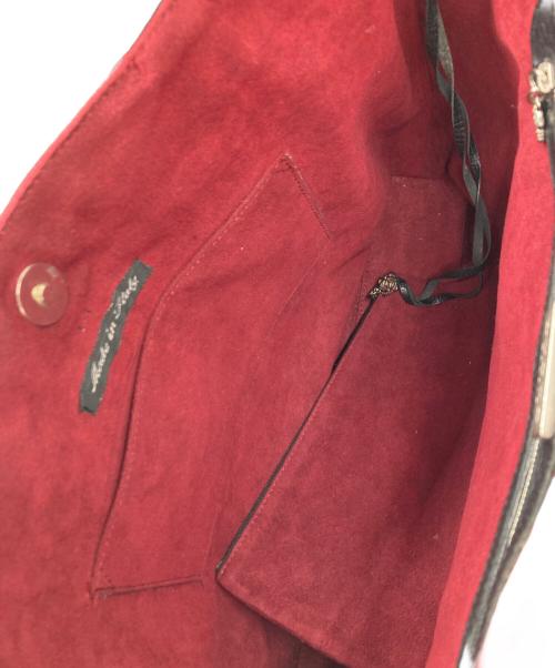 LOEWE（ロエベ）LOEWE (ロエベ) レザートートバッグ ブラックの古着・服飾アイテム