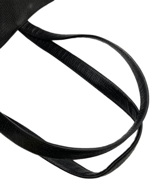 LOEWE（ロエベ）LOEWE (ロエベ) レザートートバッグ ブラックの古着・服飾アイテム