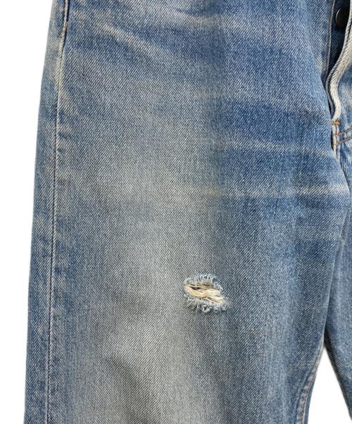 LEVI'S（リーバイス）LEVI'S (リーバイス) LOT501 ダメージデニムパンツ/USA製・97年製・裏ボタン501  インディゴ サイズ:w30の古着・服飾アイテム