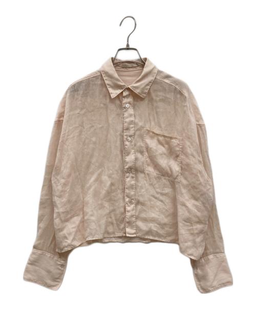 Plage（プラージュ）Plage (プラージュ) RAMIE LYOCELL WIDE シャツ/ロングスリーブシャツ ライトピンク サイズ:-の古着・服飾アイテム
