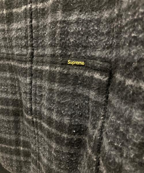 SUPREME（シュプリーム）Supreme (シュプリーム) 23AW Plaid Wool Hooded Work Jacket ブラック サイズ:Mの古着・服飾アイテム