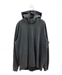 DIESEL（ディーゼル）の古着「T-WAHOOD-E1/フェードパーカー」｜グレー