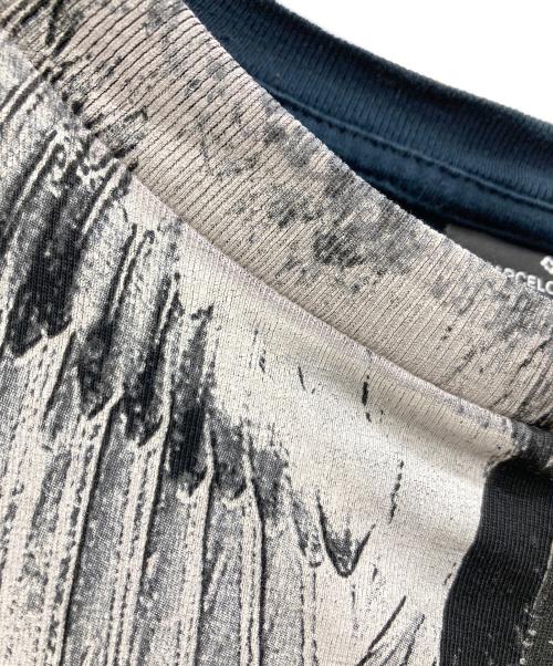 MARCELO BURLON（マルセロバーロン）MARCELO BURLON (マルセロバーロン) SNAKE WING T-SHIRTS ホワイト×ブラック サイズ:Mの古着・服飾アイテム