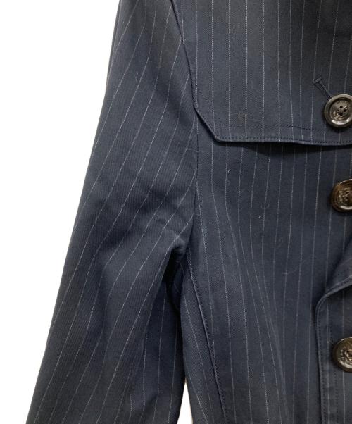 BURBERRY BLACK LABEL（バーバリーブラックレーベル）BURBERRY BLACK LABEL (バーバリーブラックレーベル) トレンチコート/BMA13-104-29 ネイビー サイズ:Mの古着・服飾アイテム