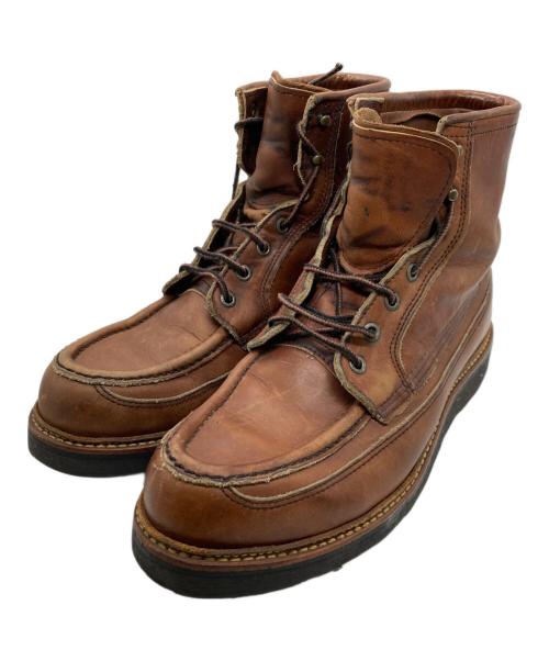 RED WING（レッドウィング）RED WING (レッドウィング) アイリッシュセッターワークブーツ/01950/ IRISH SETTER 50周年記念モデル 四角犬タグ ブラウン サイズ:9　2/1の古着・服飾アイテム
