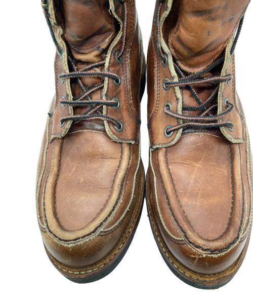 RED WING（レッドウィング）RED WING (レッドウィング) アイリッシュセッターワークブーツ/01950/ IRISH SETTER 50周年記念モデル 四角犬タグ ブラウン サイズ:9　2/1の古着・服飾アイテム