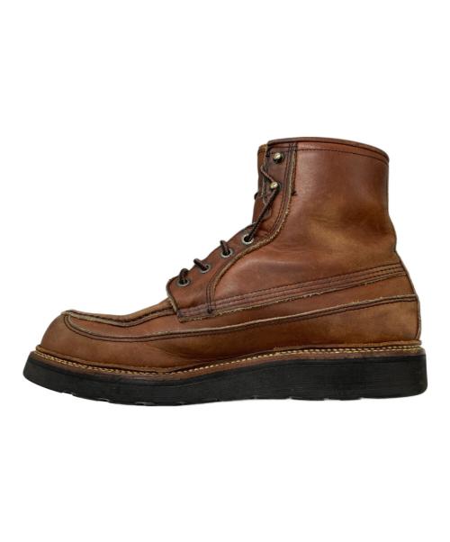 RED WING（レッドウィング）RED WING (レッドウィング) アイリッシュセッターワークブーツ/01950/ IRISH SETTER 50周年記念モデル 四角犬タグ ブラウン サイズ:9　2/1の古着・服飾アイテム