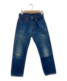 LEVI'S（リーバイス）の古着「66前期 501デニムパンツ/ボタン裏6 /スレキスタンプ /66初期 スモールe/ ウエスト76×レングス69」｜インディゴ