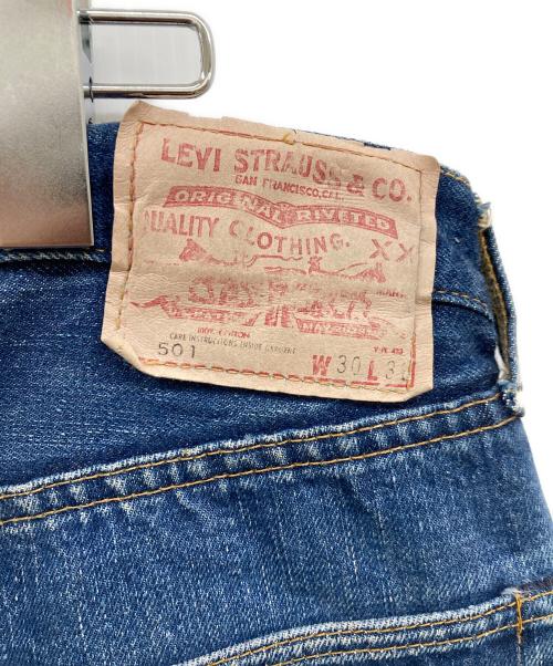 LEVI'S（リーバイス）LEVI'S (リーバイス) 66初期 501デニムパンツ/ボタン裏6 /スレキスタンプ /66初期 スモールe インディゴ サイズ:W30の古着・服飾アイテム