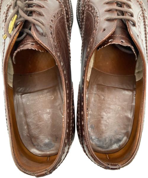 CHURCH'S（チャーチ）CHURCH'S (チャーチ) チェットウインド ウィングチップシューズ/三都市 旧チャーチ /CHETWYND/レザーシューズ/ビジネスシューズ/7637 ブラウン サイズ:SIZE 75Fの古着・服飾アイテム