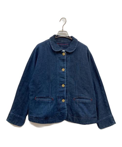 Cotton House Aya（コットンハウス アヤ）Cotton House Aya (コットンハウス アヤ) デニムスウェットカバーオール/カバーオール/DVN00379UM インディゴ サイズ:Mの古着・服飾アイテム