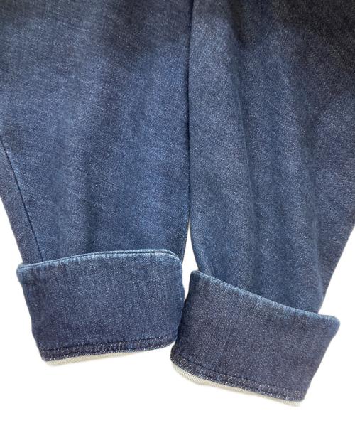 Cotton House Aya（コットンハウス アヤ）Cotton House Aya (コットンハウス アヤ) デニムスウェットカバーオール/カバーオール/DVN00379UM インディゴ サイズ:Mの古着・服飾アイテム