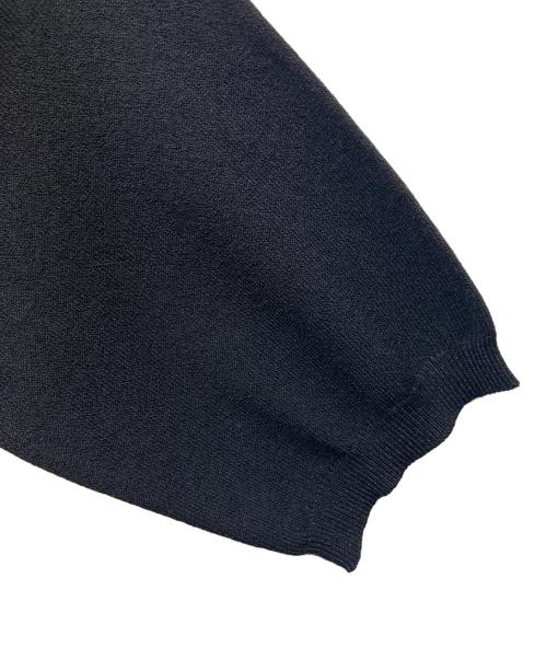 EPOCA（エポカ）EPOCA (エポカ) 切替ニット ブラック×ブラウン サイズ:40の古着・服飾アイテム