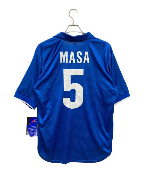 NIKE（ナイキ）NIKE (ナイキ) 98年イタリア代表モデル ゲームシャツ/イタリア代表ユニフォーム/サッカーユニフォーム/5番/U8CRM ブルー サイズ:Lの古着・服飾アイテム