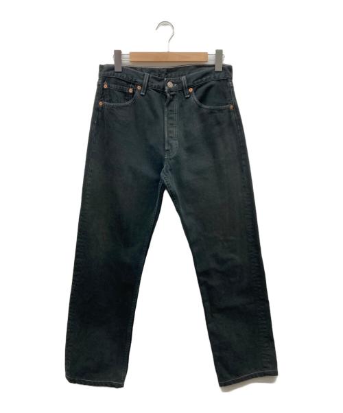 LEVI'S（リーバイス）LEVI'S (リーバイス) 501ブラックデニムパンツ ブラック サイズ:W32 L34の古着・服飾アイテム