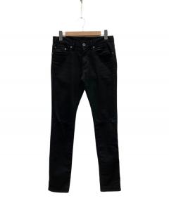 中古・古着通販】FUGA (フーガ) 裾ジップコーティングデニムパンツ