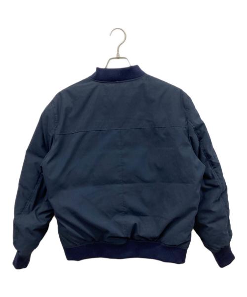 PAPAS（パパス）PAPAS (パパス) ワッペンボンバージャケット ネイビー サイズ:Sの古着・服飾アイテム