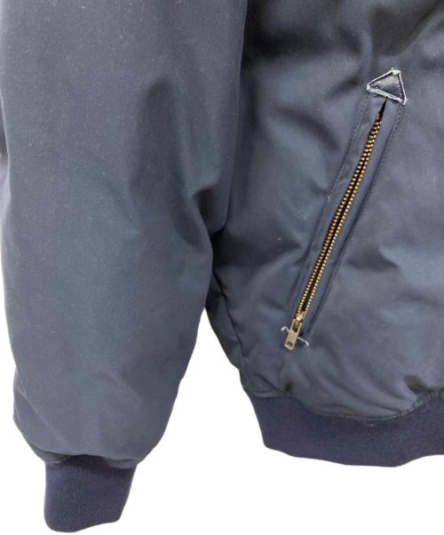 PAPAS（パパス）PAPAS (パパス) ワッペンボンバージャケット ネイビー サイズ:Sの古着・服飾アイテム