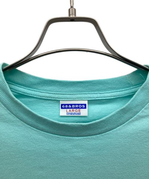 68&BROTHERS（68&ブラザーズ）68&BROTHERS (68&ブラザーズ) Tシャツ ブルー サイズ:Lの古着・服飾アイテム